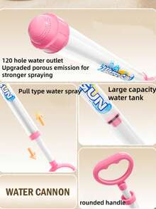1pc/3pcs 38cm Summer Fireworks Water Gun Toy, Swimming Pool Toy, Beach Toy, Garden Toy, Water Toy, Outdoor Water Toy, Summer Pool Toy, Beach Party Game Prop, Swimming Pool Water Fight, Photo Prop, Birthday Gift, Water Sprayer - Multicolor - View 12