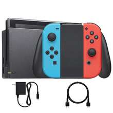 Refurbished Nintendo Switch OLED - HEG-001 - 64GB - Red & Blue Joy Con (Grade B) - 黑色 - B級 - 查看 4