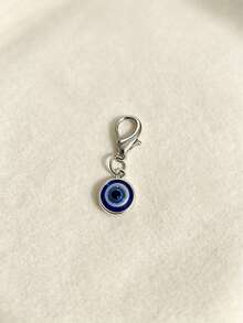 Evil Eye Keychain Pendant - Unisex Lucky Charm, Unique Inspirational Message Card, Suitable For Birthday, Wedding, Valentine's Day, Graduation, School, Car Decor, Cute Gothic Y2K Style Lanyard, Bag Charm - Multicolor - View 4