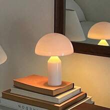 1pc Creative Mushroom Lamp, Gradient/Warm White, Decorative LED Night Light, Touch Control Night Light, Suitable For Bedroom, Desk, Bedside Table, Living Space, Party And Home Decor; Great Gift For Birthdays And Holidays - Mushroom Night Light - View 8