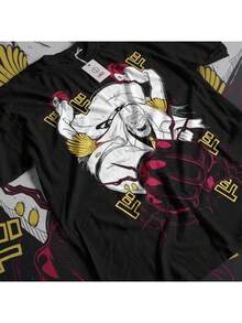 Camiseta Retro de Anime Love, Estilo Japonés, Camiseta de Regalo de Manga - Negro - Ver 6