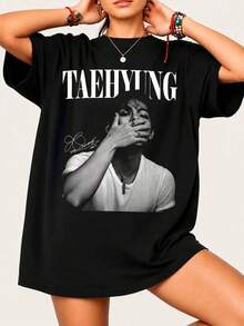 Women T-Shirts - Black - View 6