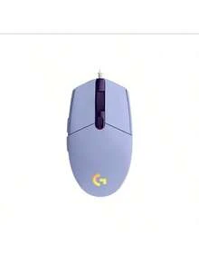 Logitech Ratón de juego con cable G102, diseño mecánico ligero, efectos de iluminación RGB, portátil, diseño clásico, agarre cómodo, adecuado para manos pequeñas a medianas - Ver 2