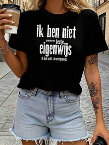 Women T-Shirts - Black - View 7