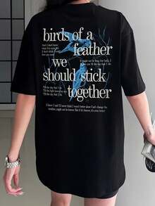 Fan-Inspired, Fan-Art-Themed Tee, Perfect For Concerts, Ideal For Fans, For Him And Her. Loose And Comfortable. - Back - View 6