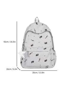 2026 Casual Versatile Large Capacity Campus Daily Travel Backpack - A - View 2
