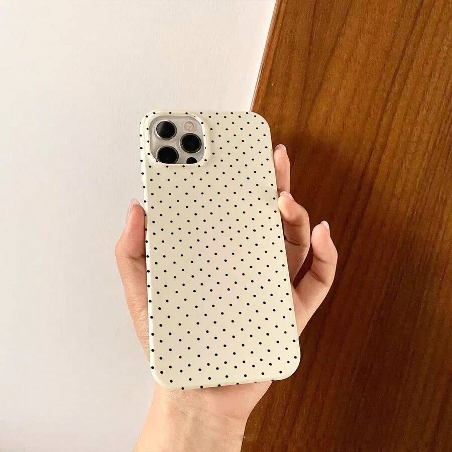 Se envía en 24 horas desde México, funda para teléfono unisex, elegante y creativa, con claridad de alta definición, excelente efecto anti-caídas, a prueba de golpes y anti-huellas, duradera y compatible con varias marcas de teléfonos, incluyendo 17, 17 Pro, 17 Pro Max, 17 Air, 16, 16 Pro, 16 Plus, 15, 15 Pro Max, 15 Pro, 15 Plus, 14 Pro, 14 Plus, 14 ProMax, 13, 13 Pro Max, 12 Pro, 12 Pro Max, 11 Pro, 11 Pro Max, XR, X, XS, XS Max, S21, S22, S23, S24, S25, S26, Fe, Plus, Ultra y serie A. Es el regalo de cumpleaños perfecto para un novio, novia, esposo, esposa, amigo o para usted mismo. Novedosa y a la moda, adecuada tanto para Puntos Negros Densos - Funda de Protección Completa de Otoño para Apple 6/7/8/X/Xs/Xr/Xs Max/11/12/13/14/15/16 Pro Max, Funda Protectora a Prueba de Golpes, Patrón de Puntos, Elegante Funda para Teléfono, Carcasa de Silicona, Acabado Suave, Carcasa Protectora, Funda para , Para Usuarios de y Entusiastas de Gadgets - Blanco - Ver 1