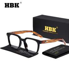 HBK Fashion 光學鏡框 TR90 方框復古文藝風裝飾休閒透明眼鏡 男女通用 度假街拍節慶禮物 - K39922 - 查看 48