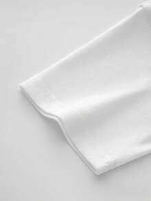 Camiseta casual de manga corta presenta un popular estampado de cocodrilo, un tatuaje de cocodrilo y un eslogan, lo que la hace perfecta para la primavera y el verano.Camiseta de Mujer - Blanco - Ver 8