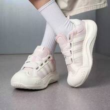 Adidas MAXXCOURT「大頭鞋」厚底運動鞋低筒女子運動休閒鞋 - 粉紅白色 - 查看 4