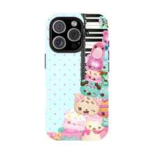 Shopkins Cartoon Print Phone Case, Suitable For 11-17 Pro Max/Plus And Galaxy S23-25. . Holiday Accessories. Case Mag  Case Valentine's Day 16 Case Clear Phone Case Holiday Special Offer Valentine's Day Gift Giving Phone Charms Wildflower New Year Special Offer Waterproof Anti-Fall Scratch Resistant Fall  Phone Case Suitable For Gifting To Lovers Add A Festive Touch Teal Phone Case Custom Phone Ca - White 7 - View 9