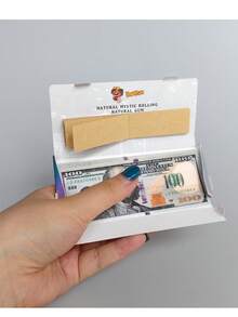 Nuevo papel de cigarrillo enrollado a mano portátil, papel de enrollar creativo, papel de enrollar de 110MM de longitud, accesorios para fumar papel enrollado a mano, papel de enrollar de un solo folleto portátil - Ver 10