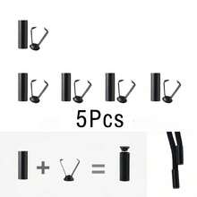 3/5/6/9/10Pcs Metal Bell Cord Clasp Clip Bell Cord Stopper Cap Bell Buckle Hoodie Cap Cord Clothing Buckle - Multicolor - View 20