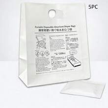 Unisex Outdoor Camping Travel Portable Urinal, Emergency Disposable Paper Urinal Bag For Elderly, Bedridden - Multicolor - View 10