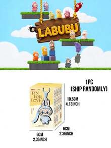 THE MONSTERS Labubu Pin For Love Series Vinyl Plush Pendant Blind Box (A-M),14 Regular Designs + 1 Hidden Design,Unique Letter Theme For Spelling Words And Messages,Cute Bag Charm, Adorable Plush Blind Box, Back-To-School Gift, Christmas And Birthday - Multicolor - View 12