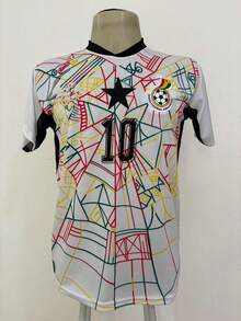 New National Team Jerseys For The 2026 World Cup - Current Models - White Ghana - View 2