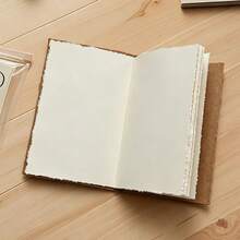 Cotton Watercolor Sketchbook Drawing Paper, Medium Texture Sketching Paper, Painting And Coloring, 20.3CM*15.2CM - Brown - View 7