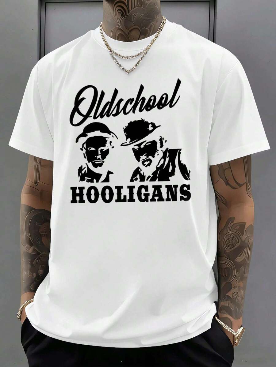 Camisetas masculinas - Branco - Ver 1