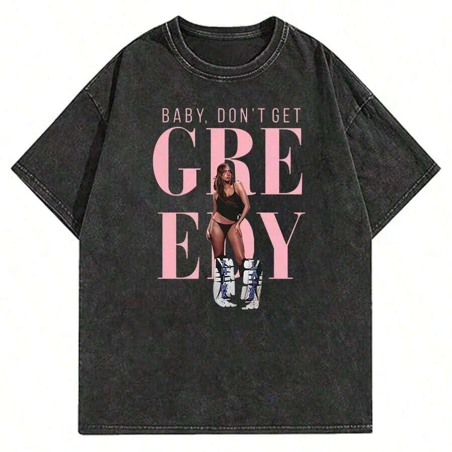 T-Shirt With DTG Print Inspired By Singer Auto Salvage - 黑色 28 - 查看 1