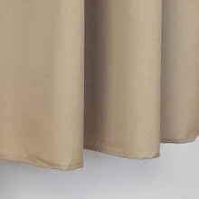 FLYINGCURTAINS 室內/室外防水窗簾片，純色聚酯纖維窗簾，遮光隔熱窗簾，防紫外線窗簾，適用於陽台、涼亭、門廊、廚房、餐廳、客廳、臥室、書房等。家居裝飾，單個銷售（有多種顏色和尺寸可選） - B - 查看 4