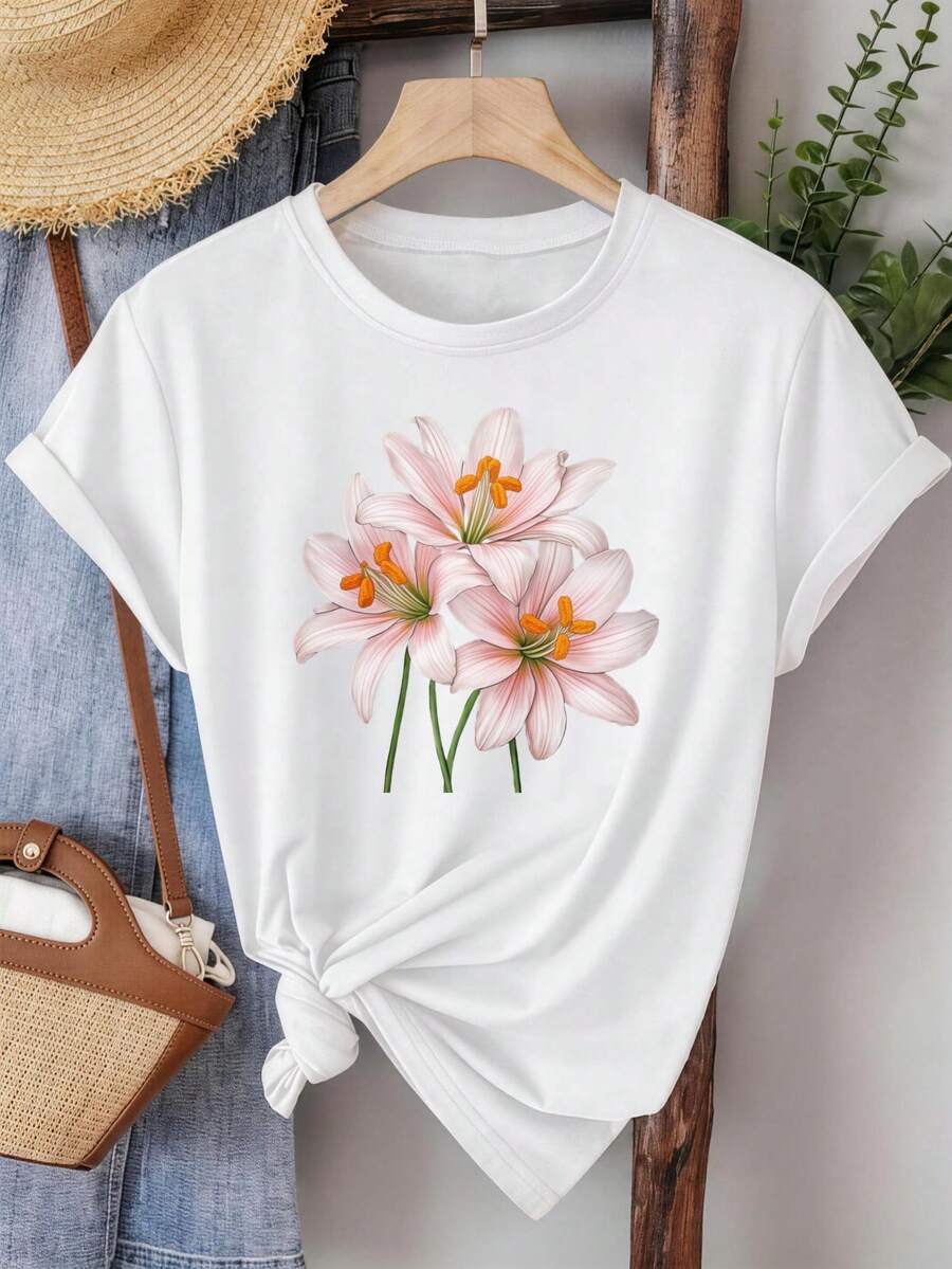 Women T-Shirts - White - View 1