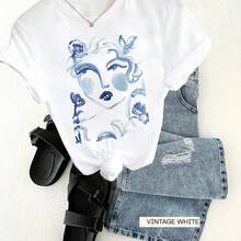 Women T-Shirts - White - View 2