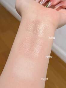 chéeryep Pillow Gem 高光粉 SH01 Treasure Pond，柔霧與閃耀雙效，打造自然水光感，適用於顴骨與鼻樑，修飾臉部輪廓，細緻雲母珍珠粉，不油膩，適合初學者，禮品 - SH01 Treasure Pond - 查看 4