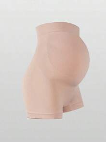 Pantalones Cortos de Maternidad Suprenx de Cintura Alta con Soporte Elástico para el Vientre, con Panel Abdominal Expandible, Ropa Deportiva para Yoga, Edición Navidad - Negro - Ver 12