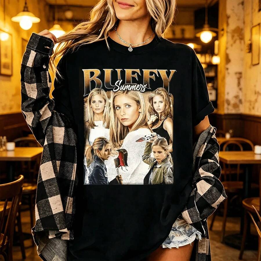 Women T-Shirts - Black - View 1