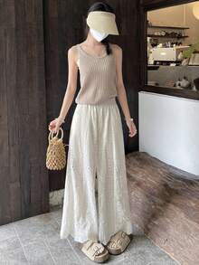 Women Pants - Yellow - View 6