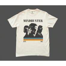 Camiseta de la película Mindhunter - Camiseta Retro - Blanco - Ver 1