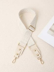 Adjustable Vintage Rhombus Woven Strap, Versatile Decompression Shoulder Strap For Women Bags, Luggage Replacement Accessory - Multicolor - View 15