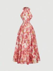 Women Midi Dresses - Multicolor 2 - View 3