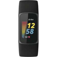 Refurbished Fitbit Charge 5 Fitness And Activity Tracker (WiFi) Graphite (Grade A+) - 黑色 - A+級 - 查看 2