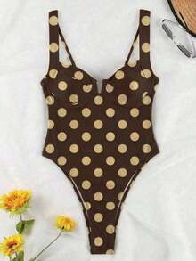 Elegante traje de baño de una pieza con tirantes anchos en negro, traje de baño versátil y sexy para vacaciones en la playa y fiestas - Multicolor 2 - Ver 2