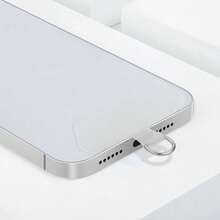 1pc Universal TPU Phone Lanyard, Durable Detachable Hanging Strap With Card Slot, Smartphone Tether Pad - Multicolor - View 6