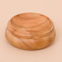 1pc Vintage Wooden Crystal Ball Display Stand - Durable & Fashionable Home Decor Glass Ball Holder - 1PC - View 14