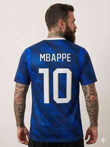 New National Team Jerseys For The 2026 World Cup - Current Models - Dark Blue France - View 1