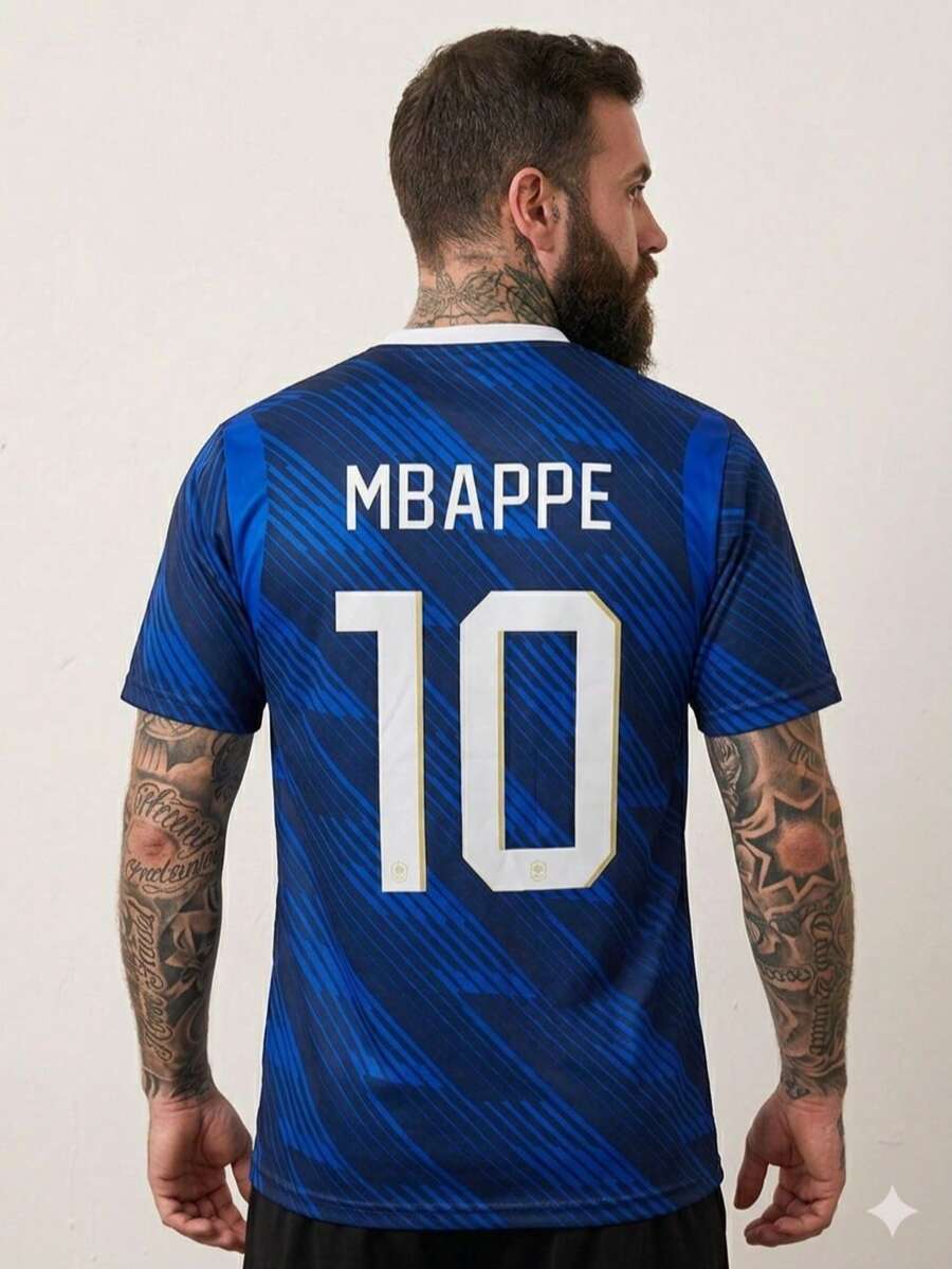 New National Team Jerseys For The 2026 World Cup - Current Models - Dark Blue France - View 1
