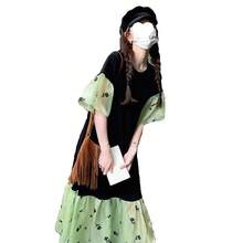 Women Midi Dresses - Black - View 6