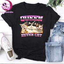 Women T-Shirts - Black - View 6