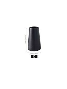 1 chiếc/4 chiếc bình gốm đen, bình nhỏ, dùng để trang trí, trang trí nhà theo phong cách nông trại hiện đại, bình cắm hoa khô, vật trang trí sáng tạo, để bàn, kệ sách, quà tặng sinh nhật tốt nghiệp, bình thủy tinh trang trí phòng. - màu đen - Xem 14