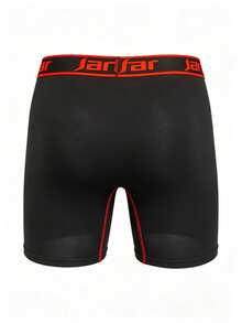 XXXL Size 6pcs/Pack Solid Color Plus Size Men's Boxer Briefs, Made Of Polyester Fabric, Soft And Skin-Friendly, Fashionable Suitable For Wedding, Anniversary, Daily Wear And Other Occasions. Men's Shorts, Men's Boxer Shorts, Gift For Boyfriend - Multicolor - View 9