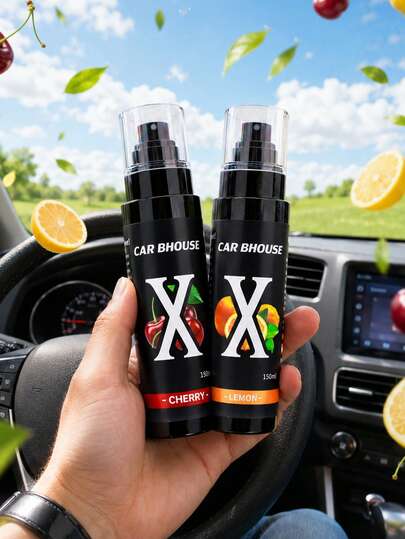 Car Air Freshener Spray Bottle, Suitable For Automotive And Home Use. This Fragrance Spray Can Eliminate Odors, And Can Also Be Used As A Handheld Perfume Or Aromatherapy Product.