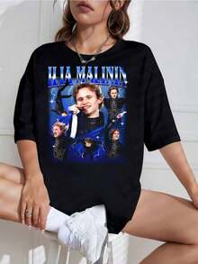 Women T-Shirts - Black - View 7