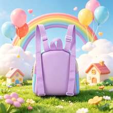 Adorable Demon Pop Hunter Design Schoolbag, Cute Cartoon Mini Backpack,Kawaii Cartoon Backpack, Cute Shoulder Bag, Backpack - 彩色 - 查看 3