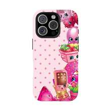 Shopkins Cartoon Print Phone Case, Suitable For 11-17 Pro Max/Plus And Galaxy S23-25. . Holiday Accessories. Case Mag  Case Valentine's Day 16 Case Clear Phone Case Holiday Special Offer Valentine's Day Gift Giving Phone Charms Wildflower New Year Special Offer Waterproof Anti-Fall Scratch Resistant Fall  Phone Case Suitable For Gifting To Lovers Add A Festive Touch Teal Phone Case Custom Phone Ca - White 7 - View 11