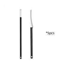 5pcs Stainless Steel Nail Care Set, Ultra-Thin Cuticle Pusher And Dead Skin Remover, Foot Care Pedicure Kit, Manicure Auxiliary Tools, Unisex Foot Care Tools, Essential For Home And Salon Use - Pedicure Tools - View 13