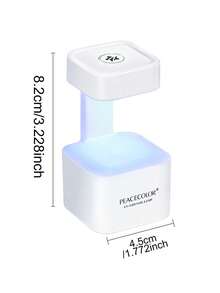 Peacecolor Mini Nail Lamp USB LED Light Fast Dry Portable Travel Nail Dryer For Gel Nail Polish For Summer Vacation Home Manicure Gift - White - View 11