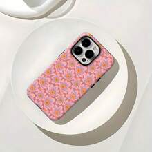 Funda para teléfono con estampado floral, compatible con fundas de Apple y . Fabricada en TPU, ofrece protección contra golpes y caídas. Es un regalo ideal para amigos y familiares. Perfecta para darle un toque de estilo a tu teléfono sin sacrificar la . - Blanco - Ver 8